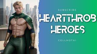 Heartthrob Heroes Lookbook | AI Art | AI Physique #lookbook #gay #cellhotai