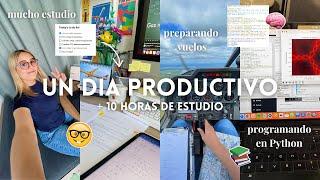 Cómo Estudio 10 Horas Diarias para Exámenes Finales - Vlog Productivo