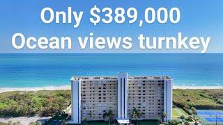 Million dollar view from this #oceanfront #condo on #hutchinsonisland #Florida 2 bed 2 bath $389,000