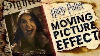 Harry Potter Moving Pictures Effect