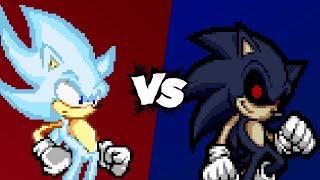 MUGEN Battle - Hyper Sonic vs Sonic.EXE