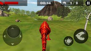 The Best Dino Games  Hungry T Rex Island Dinosaur Hunt Android Gameplay  Tyrannosaurus Rex Simulator