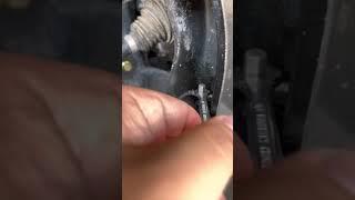 How to remove a broken grease fitting