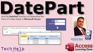 Microsoft Access DatePart Function: Get Specified Part of a Date (Year, Quarter, Month, Week, etc.)