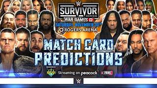 WWE Survivor Series 2024 - Match Card Predictions | Bevelock