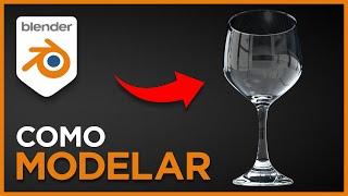 Como modelar uma TAÇA no Blender 3D (passo-a-passo)