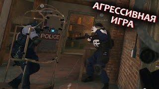 Нарезка #48 | Rainbow Six: Siege | Агрессивная игра