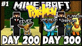 We Spent 300 Days In Minecraft Pixelmon - Duo Minecraft 300 Days Pixelmon (#1)