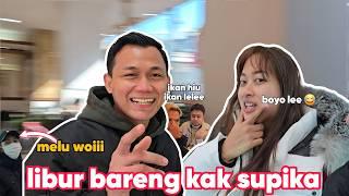 VLOG LIBUR KERJA 1 MINGGU KETEMU KAK SUPIKA SI