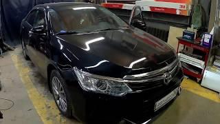 Дефлекторы окон хром молдинг TOYOTA CAMRY (2011-) в Нижнем Новгороде. АВТоДОП-НН.