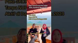 Persyaratan PPG Dalam Jabatan 2024 Pakai SKCK Tanpa NUPTK #ppgdaljab2024 #skck #shorts