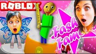 БАЛДИ Выиграл в ПОКАЗ МОД в РОБЛОКС! BALDI в Реальной Жизни Roblox Fashion Famous Валеришка kids