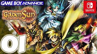 Golden Sun (Game Boy Advance) [Switch] Gameplay Walkthrough Part 1 Prologue | No Commentary