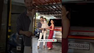 Raha Kapoor sweet Christmas wishes to the paparazzi members  #ranbirkapoor #shorts #merrychristmas