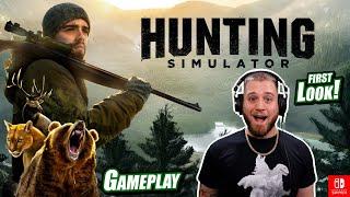 Hunting Simulator | NINTENDO SWITCH | Gameplay | FIRST LOOK!