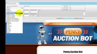 Penny Auction Bot Demo - The only penny auction sniper available on the internet!