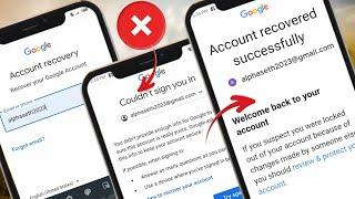 How to Recover Gmail Account without Verification Code Password & Phone Number 2025