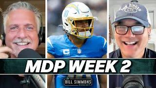 Million-Dollar Picks Week 2 With Joe House | The Bill Simmons Podcast