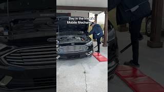 Replacing Struts on a Ford Fusion. #mechanic #ford #fyp #cars