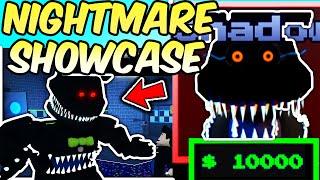 THE NIGHTMARE ANIMATRONIC SHOWCASE In Five Nights TD