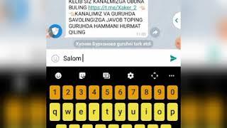 Telegramni ikki bosqichli parol bilan qulflash