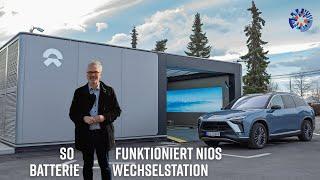 Nio Batteriewechsel: 450 km Reichweite in 4 Minuten nachladen