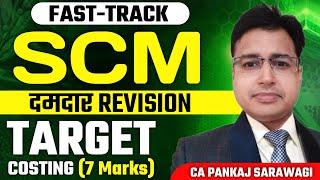 Target Costing | Fast Track | SCM | 7 Marks | Dec 2024 | CMA Final | CA Pankaj Sarawagi