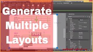 Creating Multiple Layouts Quickly in Autocad - Copy Multiple Layouts from one drawing