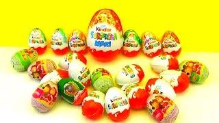 Новогодние Киндер Сюрпризы.  Бабушкины Сказки.Christmas Kinder Surprise. Grandma's Tales.