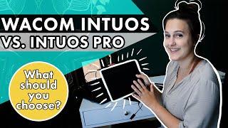 Wacom Intuos vs Wacom Intuos Pro