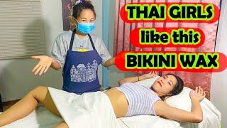 CUTE THAI GIRL reacts to BIKINI WAX/BRAZILIAN WAX