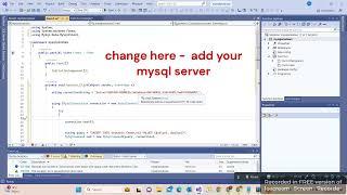 C# & MySQL - How To Insert Data Into MySQL Database Using C# (codes in description)