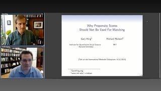 Gary King, "Why Propensity Scores Should Not Be Used for Matching"