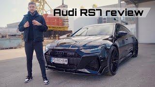 Audi RS7 body kit with wheels and Milltek exhaust review