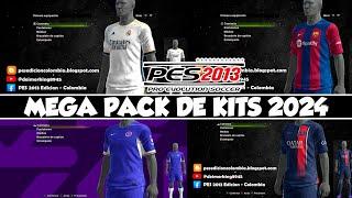 MEGA PACK DE KITS 2024 PARA PES 2013 BY PES EDICION COLOMBIA