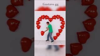 COMO HACER UN CORAZON CON GLOBOS  arreglos para el 14 de febrero  san Valentín  Gustavo gg