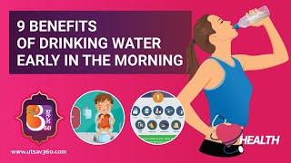 9 Awesome Benefits of Drinking Water on an Empty Stomach | Utsav 360