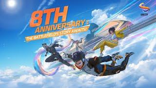 The Battlefield's Story Awaits | 8th Anniversary | Free Fire MAX