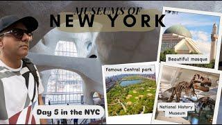 New York in a day | Museums of NYC | Friday Prayer | Central Park | Biggest National History Museum