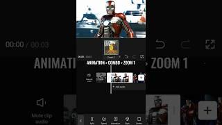 Smooth transition tutorial Capcut  | Capcut Tutorial #shorts #capcut #marvel