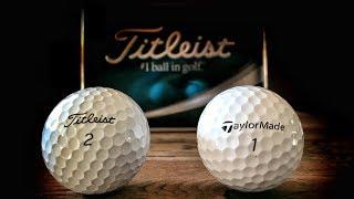 Titleist AVX vs Taylormade TP5 - LOW SPIN GOLF BALL FACE-OFF!