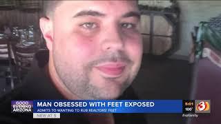 VIDEO: Man obssessed with feet exposed