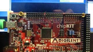 chipKit Max32 test