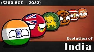 Evolution of India (3300 BCE - 2022)