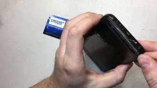 Снятие дисплейного модуля (экрана) Samsung G890 Galaxy S6 Active