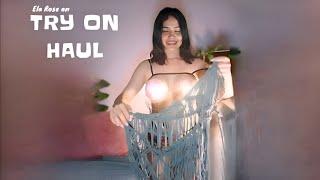 [4K] See - Through Lingerie | Try on Haul Transparent Clothes See through (2024) Karina Brix Try Ons