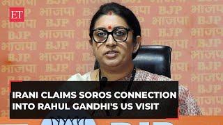 Amit Malviya booked: Smriti Irani claims George Soros connection to Rahul Gandhi's US visit