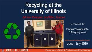 Recycling at the University of Illinois