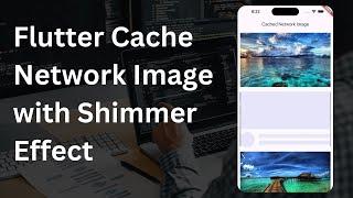 Flutter Cache Network Image with Shimmer Effect | Beautiful Image Loading Tutorial in Flutter