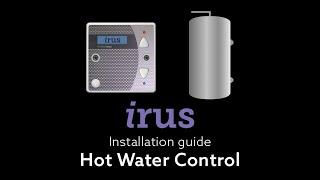 Irus Installation Guide HOT WATER CONTROL 10432